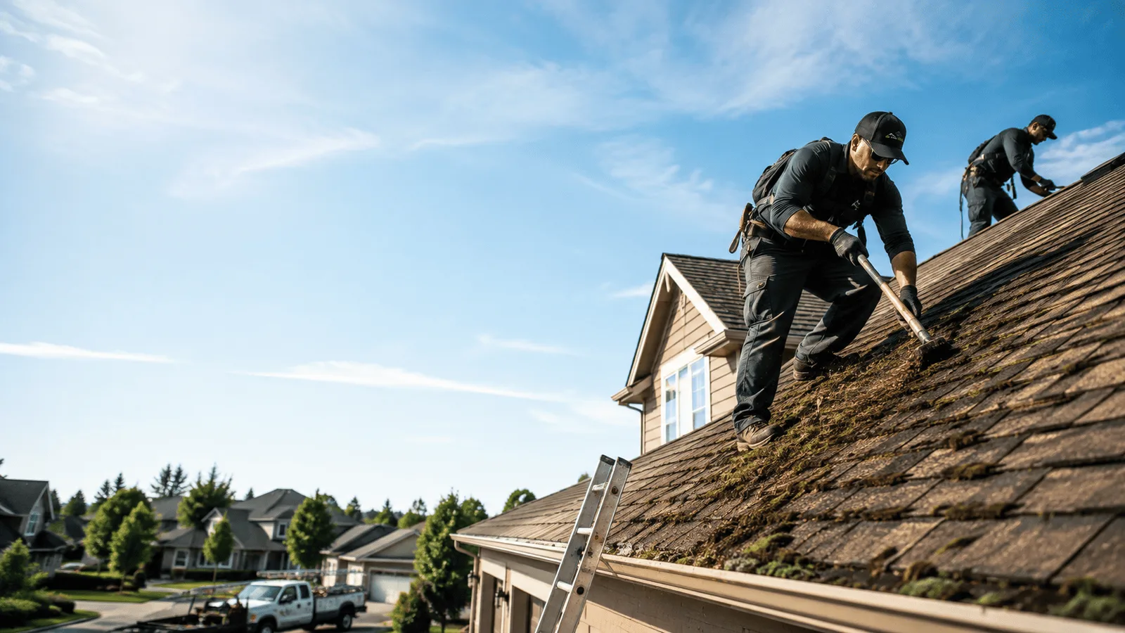 Roof Moss Removal in Peru, NE near me